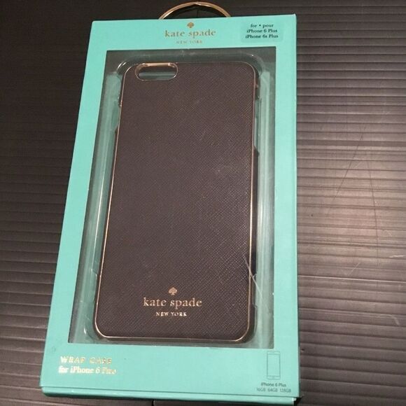 Kate Spade Saffiano iPhone 6+ Wrap Case (G) - Picture 1 of 6